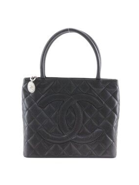 Chanel Reissue Tote Bag Caviar Leather Black
